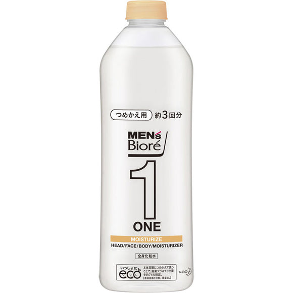 Kao Men'S Biore One Body Lotion Spray Moist Replacement 340Ml