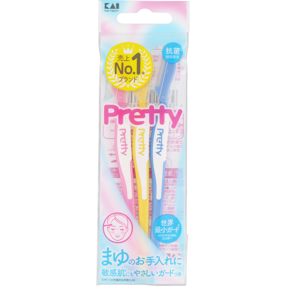 Bluekai Razor Kai Razor Pretty Eyebrow 3|Razors|Razor For – Goods Of Japan