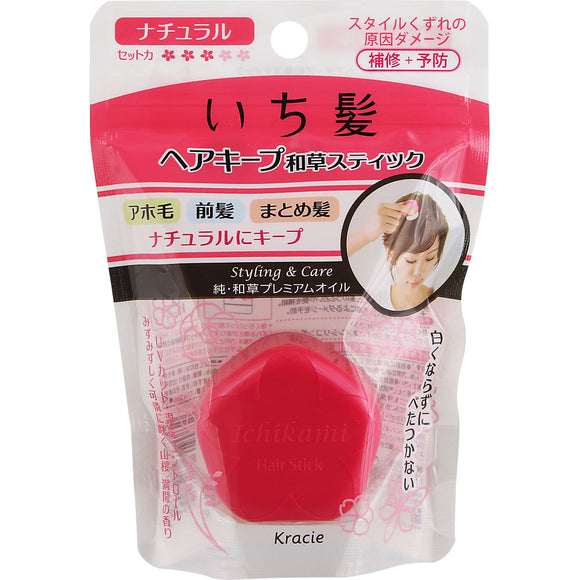 Kracie Home Products Ichiko Hair Keep Wakusa Stick 13G