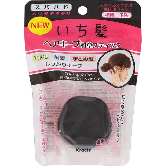 Kracie Home Products Ichiko Hair Keep Wagashi Stick Super Hard 13G
