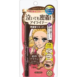 Isehan Heroine Make Sp Smooth Liquid Eyeliner Super Keep 02 Bitter Brown 0.4Ml