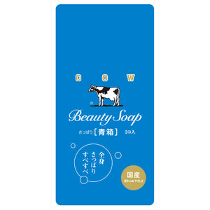 Milk Soap Kyoshinsha Cow Brand Blue Box 85G×3P