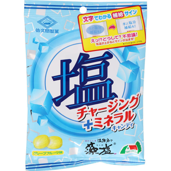 Sakuma Confectionery Salt Charging + Mineral 90g