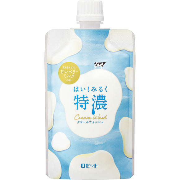 Rosette Yes Milk Tokuno Cream Wash 110g