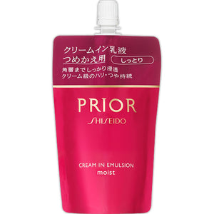 Shiseido Prior Cream-In Emulsion (Moisturizing) Refill 100Ml