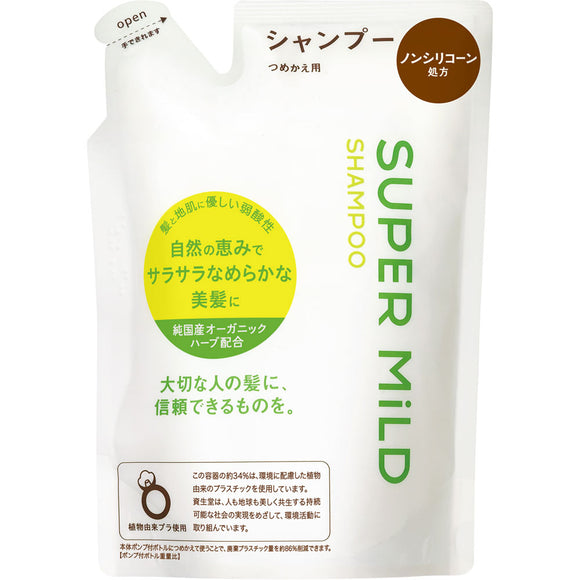 Ft Shiseido Super Mild Shampoo Refill 400Ml