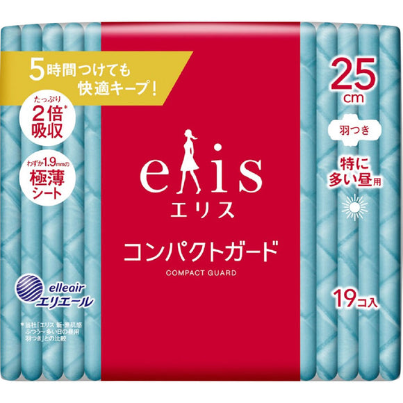 Daio Paper Elis Compact Guard (especially for daytime) 19 sheets with wings (quasi-drug)