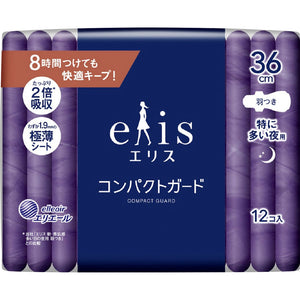 Daio Paper Elis Compact Guard (especially for many nights) 12 sheets with 360 wings (quasi-drug)
