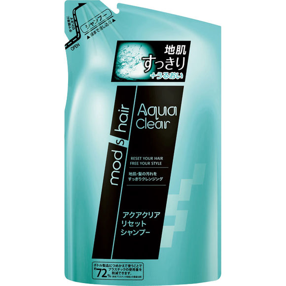 Unilever Japan Mods Hair Aqua Clear Reset Shampoo Refill 350Ml