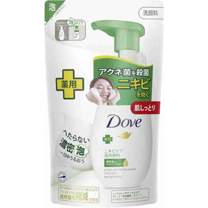 Unilever Japan Dove Acne Care Creamy Foam Face Wash Refill 140Ml