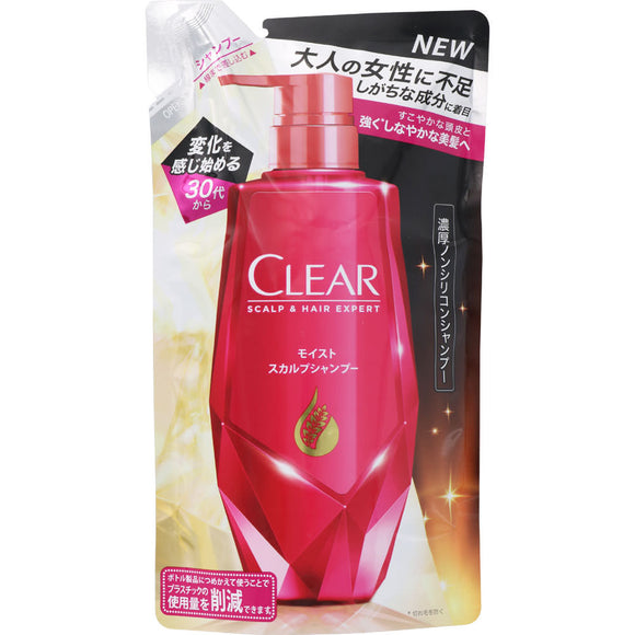 Unilever Japan Clear Moist Scalp Shampoo Refill 300G