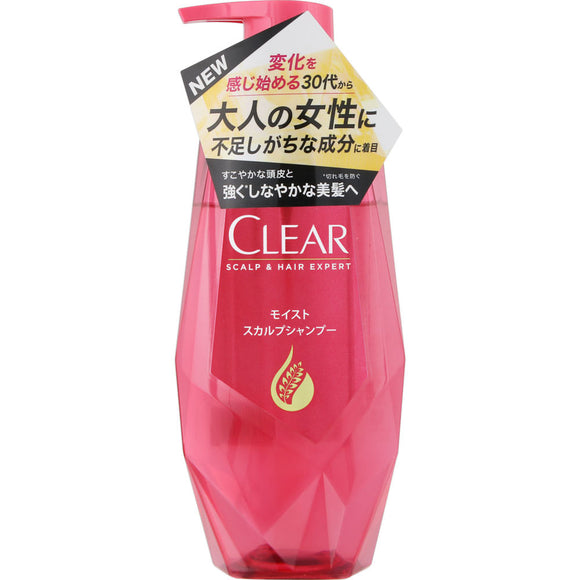 Unilever Japan Clear Moist Scalp Shampoo Pump 370G