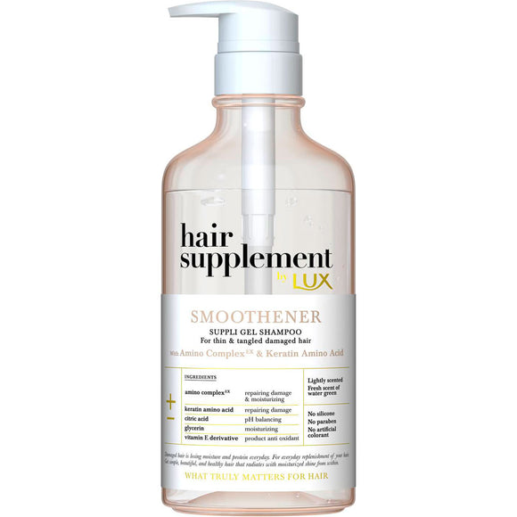 Unilever Japan Lux Hair Supplement Smoothener Shampoo Pump 450G