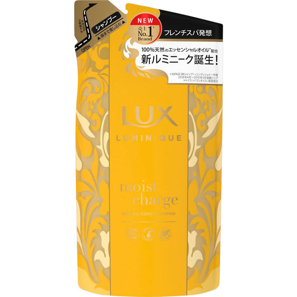 Unilever Japan Lux Luminique Moist Charge Shampoo Replacement 350G