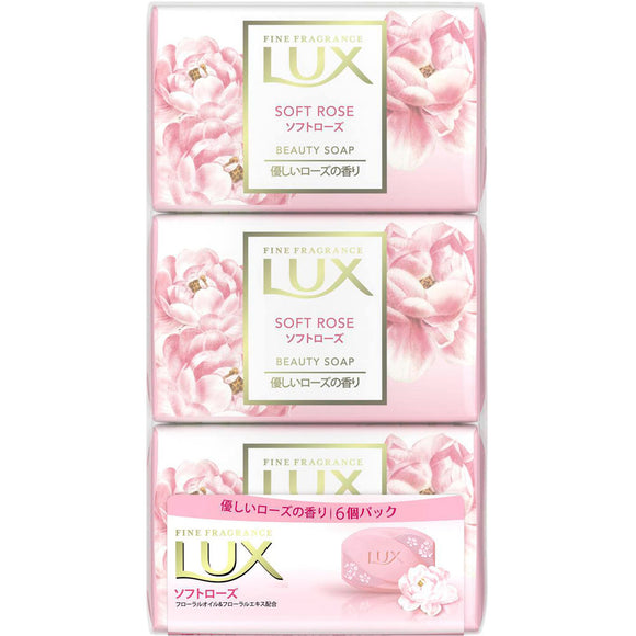 Unilever Japan Lux Soft Rose 76gX6