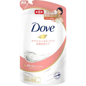 Unilever Japan Dove Body Wash White Clay & Gardenia Refill 340g