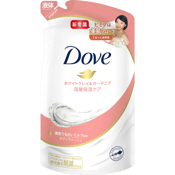 Unilever Japan Dove Body Wash White Clay & Gardenia Refill 340g