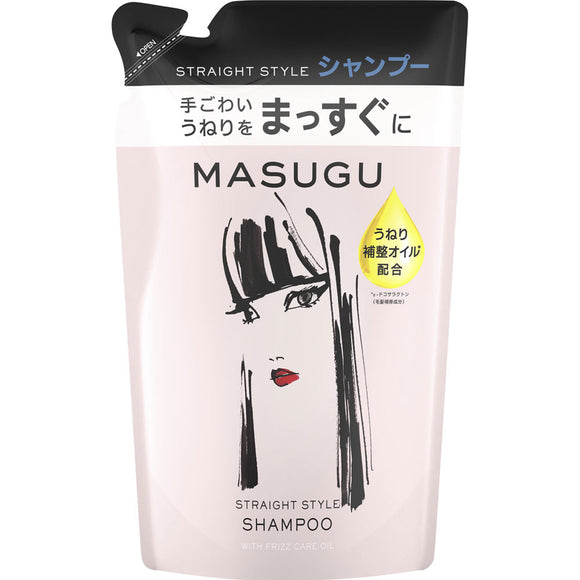 Unilever Japan masugu straight style shampoo refill 320g