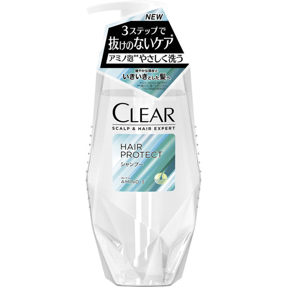 Unilever Japan Clear Hair Protect Shampoo Pump 350g