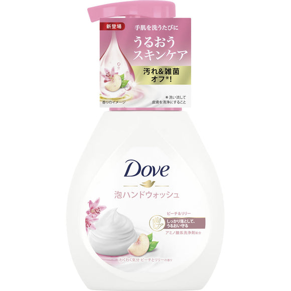 Unilever Japan Dove Foam Hand Wash Peach & Lily Pump 240ml