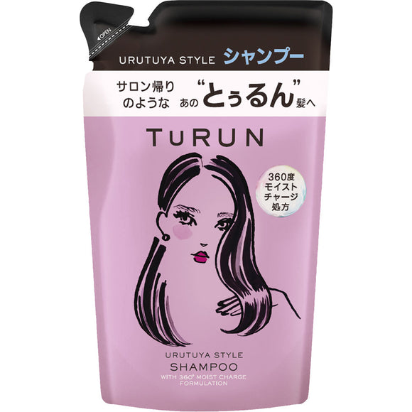 Unilever Japan TuRUN Uru Shiny Style Shampoo Refill 320g