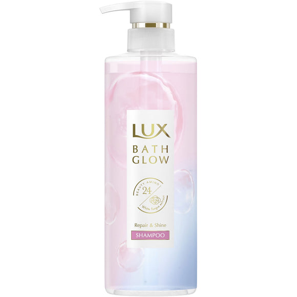 Unilever Japan Lux Bath Glow Repair and Shine Shampoo Pump 490g