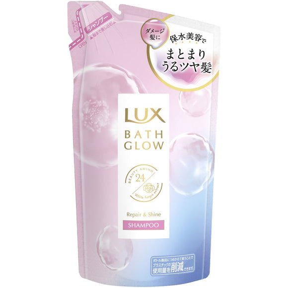 Unilever Japan Lux Bath Glow Repair and Shine Shampoo Refill 350g
