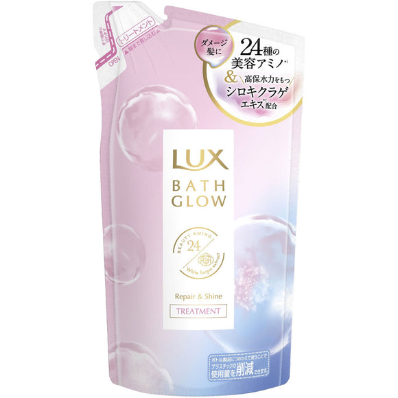 Unilever Japan Lux Bath Glow Repair and Shine Treatment Refill 350g