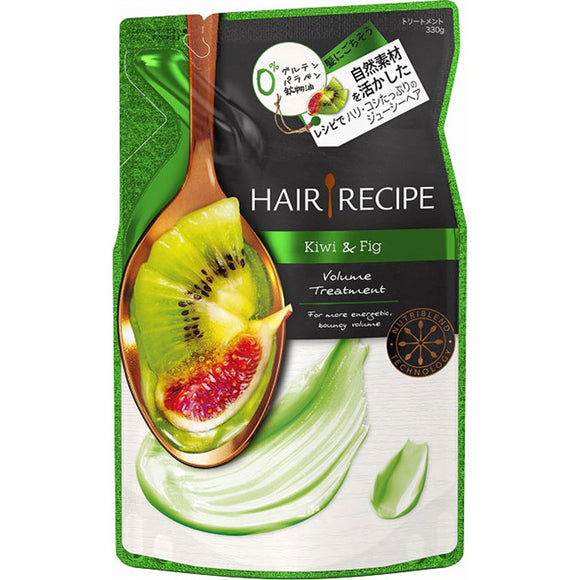 P&G Japan Hair Recipe Kiwi Empower Volume Recipe Treatment Refill 330G