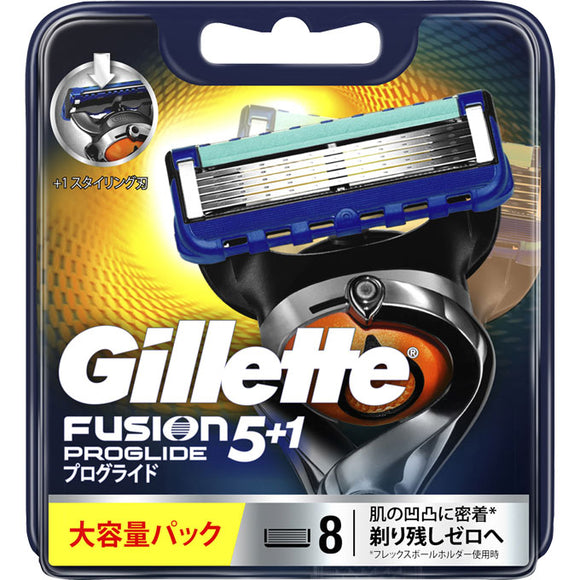 P&G Japan Gillette Proglide Flex Ball Manual 8 Spare Blades