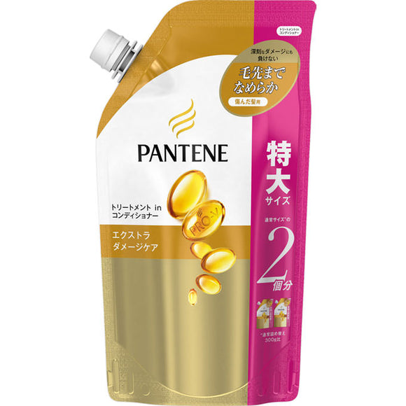 P&G Japan Pantene Extra Damage Care Treatment Conditioner Refill Extra Large 600G