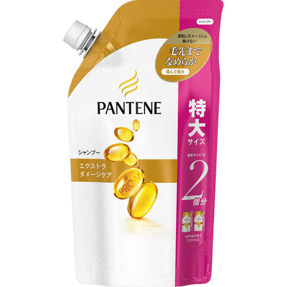 P&G Japan Pantene Extra Damage Care Shampoo Refill Extra Large 660Ml