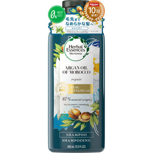 P&G Japan Herbal Essence Shampoo Bio Renew Moroccan Oil Pump 400Ml