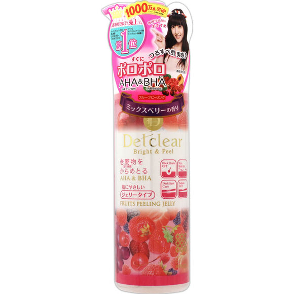 Momotani Juntenkan Det Clear Bright & Peel Peeling Jelly <Scent Of Mixed Berries> 180Ml