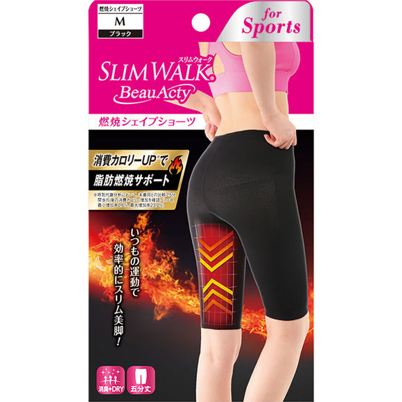 Pip Fujimoto Slim Walk BeauActy Combustion Shape Shorts M
