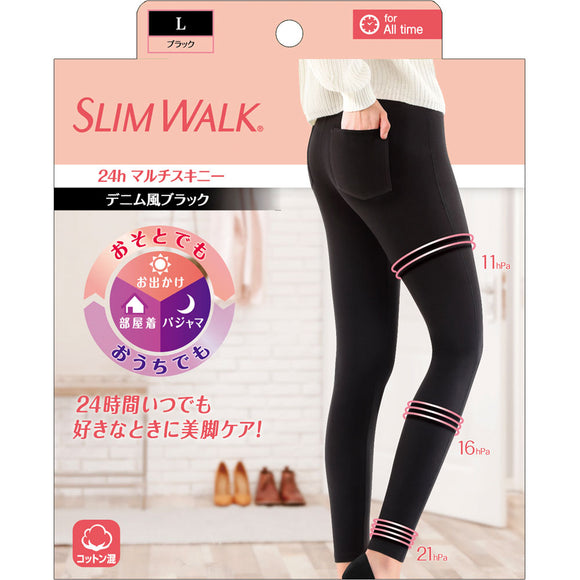 Pip Fujimoto Slim Walk 24h Multi Skinny Denim Style Black L Denim Style Black L