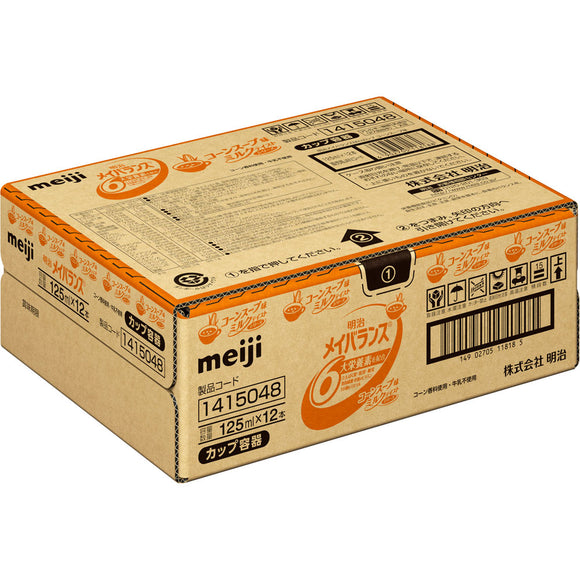 Meiji Mei Balance Mini Cup Corn Soup Flavor Case 125mlx12