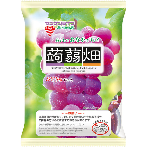Mannan Life Konjac Field Grape Flavor 25g x 12