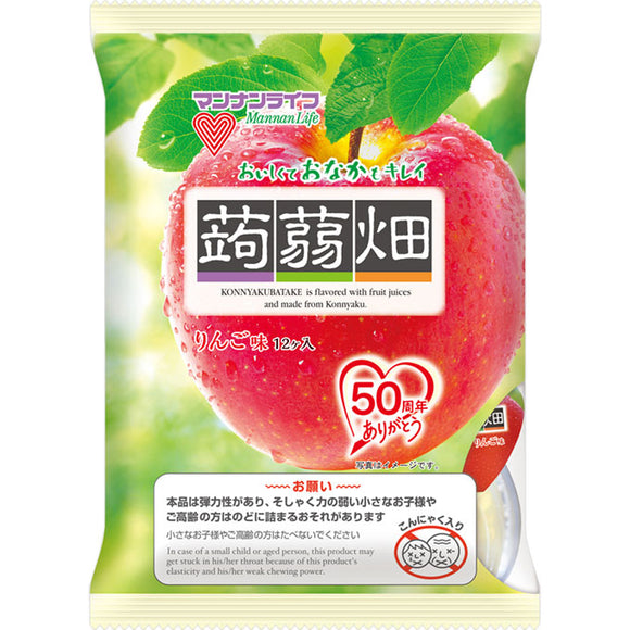 Mannan Life Konjac Field Apple Taste 25g×12