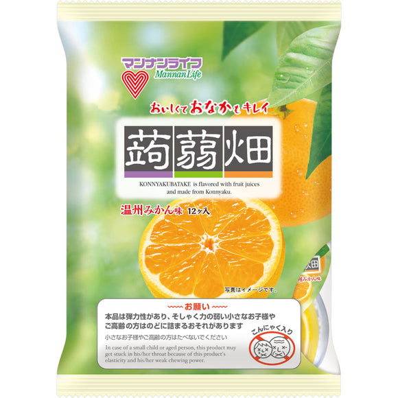 Mannan Life Konjac Field Wenzhou Tangerine 25g×12