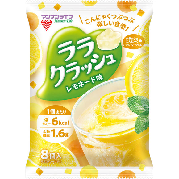 Mannan Life Konjac Field Lara Crush Lemonade Flavor 24g×8