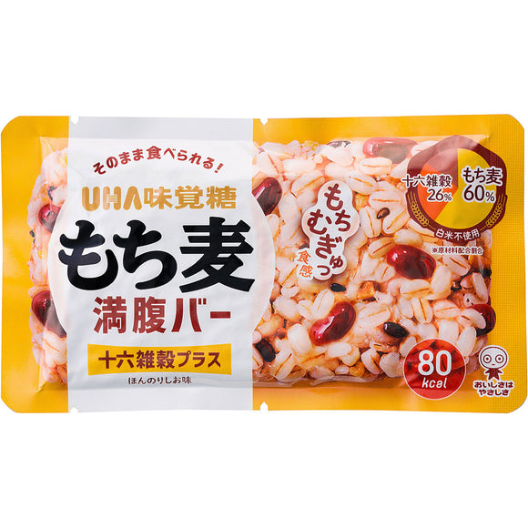 UHA Mikakuto Mochi Mugi Manpuku Bar Juroku Millet Plus 1