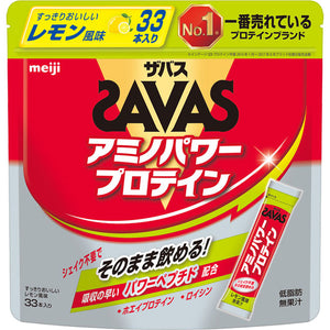 Meiji Savas Amino Power Protein Lemon 33 bags
