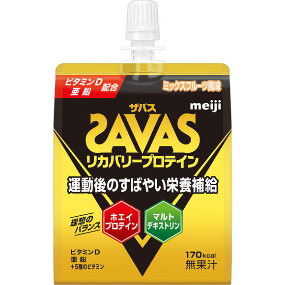 Meiji Savas Recovery Protein Jelly 180g