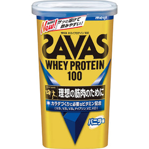 Meiji Savas Whey Protein 100 Vanilla 14 Meals 294g