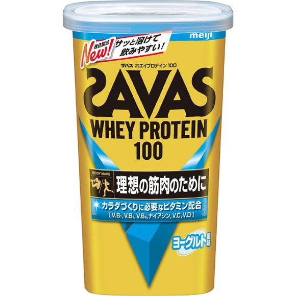 Meiji Savas Whey Protein 100 Yogurt 14 meals 294g