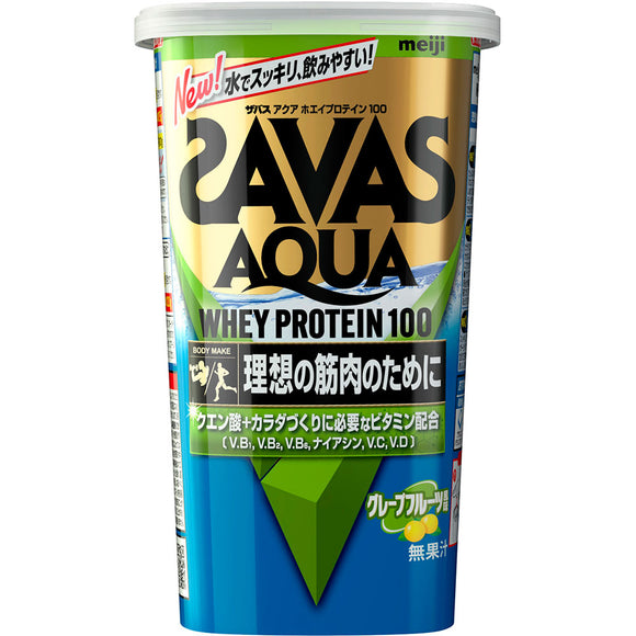 Meiji Savas Aqua Whey Protein GF 14 servings 294g