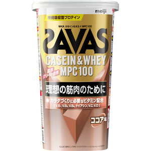 Meiji Zavas Casein & Whey MPC100 Cocoa Flavor 210g