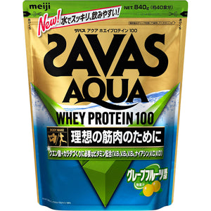 Meiji Savas Aqua Whey Protein 100 Grapefruit Flavor 40 Servings 840g