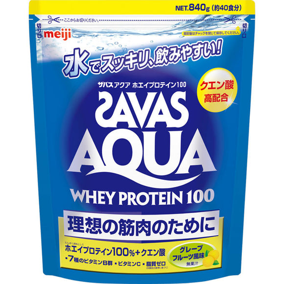 Meiji Savas Aqua Whey Protein 100 Grapefruit 840g